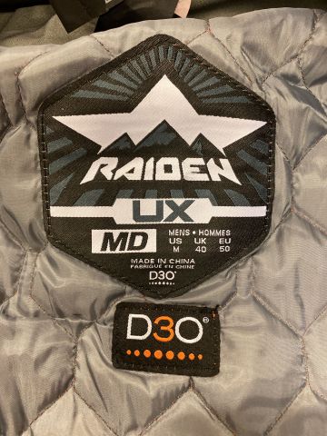 901214-4 Motorcycle jacket Icon model Raiden UX black