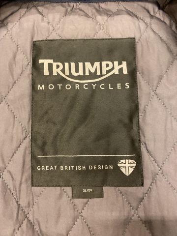 901212-4 Motorcycle jacket Brand Triumph Model Navigator Size 2 L / 2 g - Shipping included