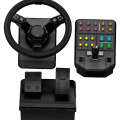 901639-1 Steering wheel with pedals and switchboard, Logitech Saitek Farm Simulator Bundle