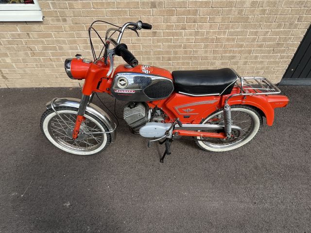 900780-13 Veteran moped Zundapp KS50 - 1972