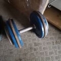 880401-6 Weights dumbbells exercise bench barbell