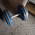 880401-7 Weights dumbbells exercise bench barbell