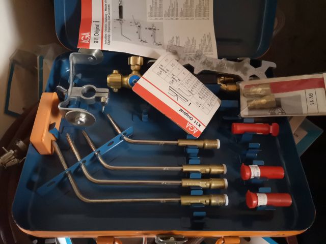 881550-6 Gas welding kit AGA X11, hose and drawers