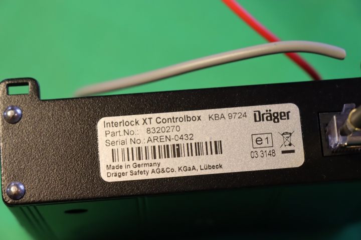 788142-4 Dräger Interlock XT