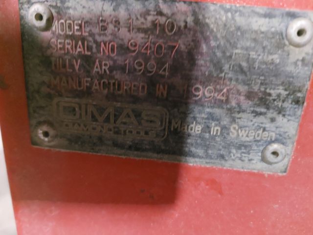 881373-9 Dimas BS-1 10 floor saw