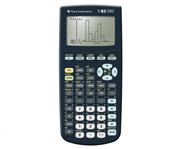 901864-1 Graphing Calculator Texas Instruments TI-82 STATS