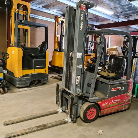 845868-1 Counterbalance Forklift Nichiyu FBT13P-60BC-400