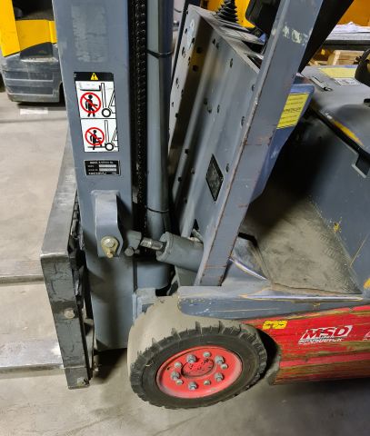 845868-7 Counterbalance Forklift Nichiyu FBT13P-60BC-400
