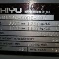 845868-15 Counterbalance Forklift Nichiyu FBT13P-60BC-400