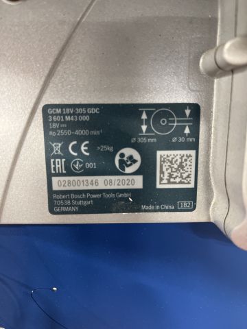 902845-8 Cut and saw Bosch GCM 18V-305 GDC