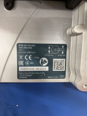 902845-9 Cut and saw Bosch GCM 18V-305 GDC