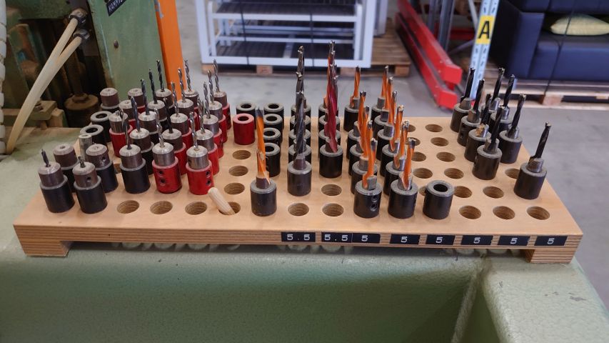 886509-6 Center drilling machine Scheer DB4