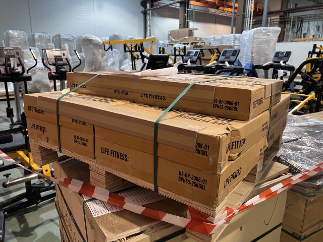 867901-2 Hammer Strength Standard rubber bumpers, 5-25 kg, 50 pcs