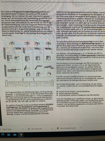 886509-10 Center drilling machine Scheer DB4