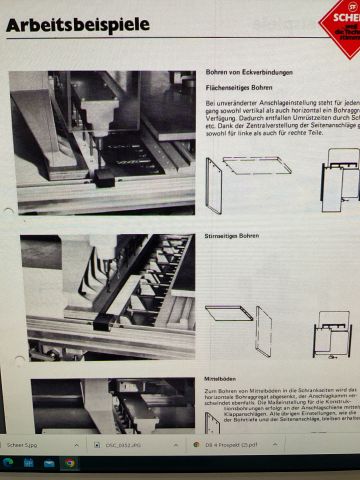 886509-11 Center drilling machine Scheer DB4