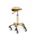 888617-1 Saddle chair Sibel Rollercoaster Gold
