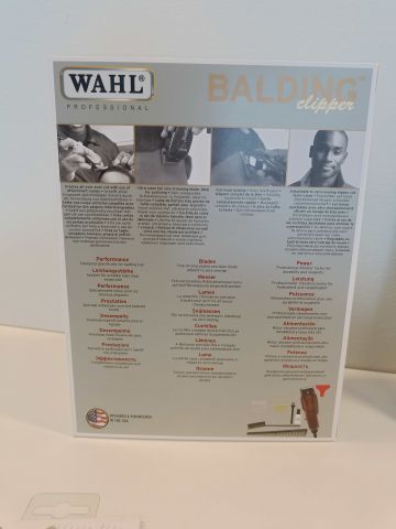 888621-6 Mower with accessories Wahl Balding