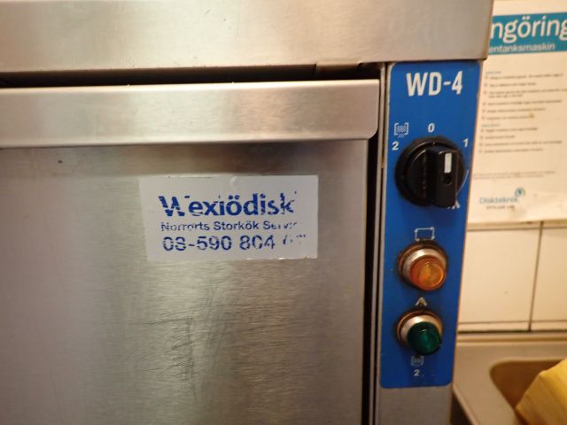778143-3 Restaurant dishwasher Wexiödisk WD-4