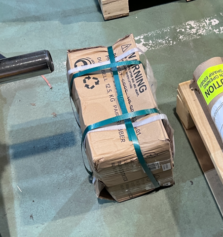 867902-5 Hammer Strength Dumbbells - Rubber - Set of 20 pairs - 2.5 - 50 kg