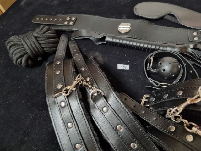 903031-3 Bondage Set, Black - Free Shipping (176)