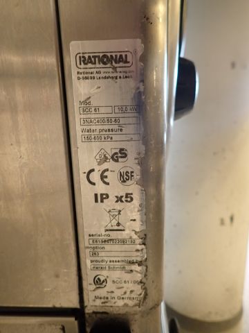 903529-6 Combi oven Rational SCC 61