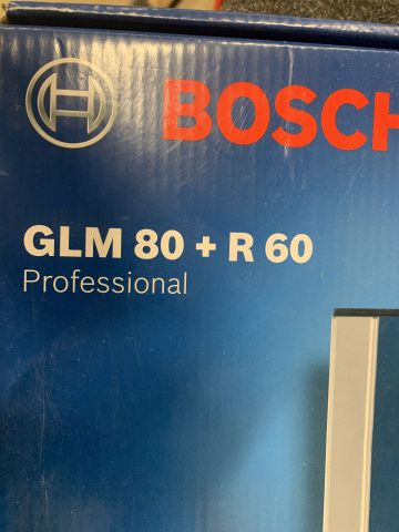 904187-3 Laser rangefinder Bosch GLM80 + Measuring rail R60