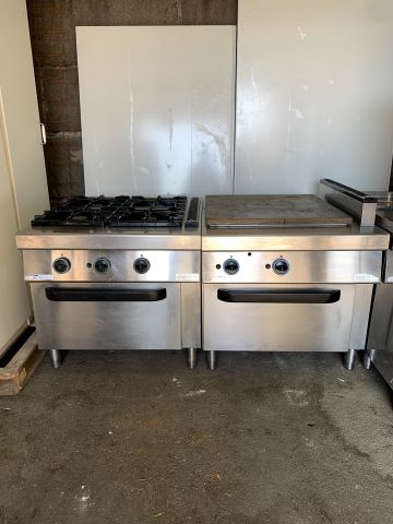 866518-1 Frying table + gas stove MODULAR