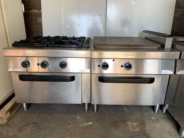866518-2 Frying table + gas stove MODULAR
