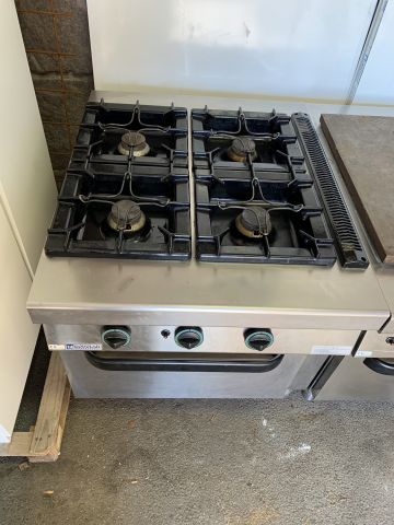866518-3 Frying table + gas stove MODULAR