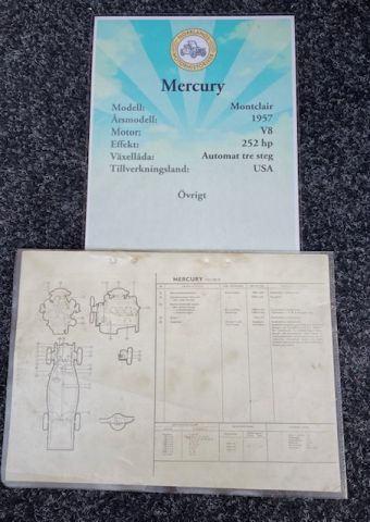 902945-22 Mercury Montclair hardtop - 1957