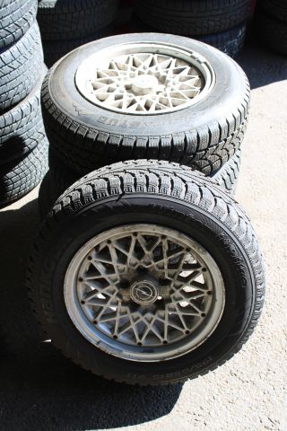 747134-4 15 "Original rims for Opel Senator-B incl. Tires from Nokian