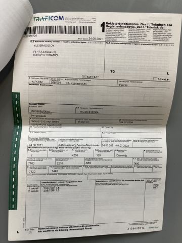 904409-113 Mercedes-Benz Vario 818DKA (2008) - Ex-lähetysauto