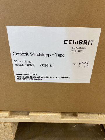 904447-2 4 x 12-p Cembrit windstopper tape 50mm x 25m