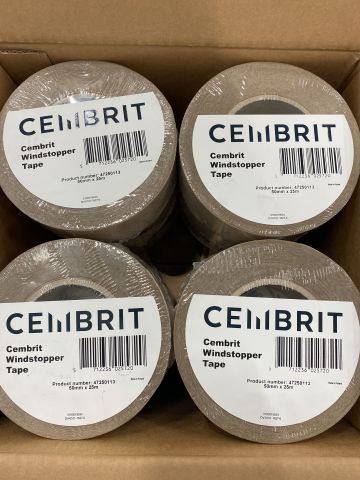 904447-3 4 x 12-p Cembrit windstopper tape 50mm x 25m