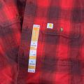 904467-2 Flannel shirt Carhartt Hubbard slim fit size.L