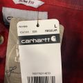 904467-3 Flannel shirt Carhartt Hubbard slim fit size.L