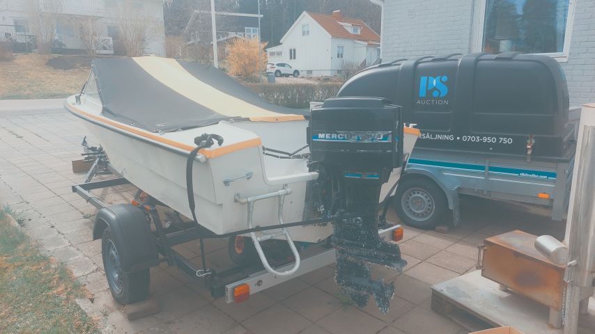 904616-15 Veteran classic Ockelbo 16 Mercury 70 hp Rebuilt 2021