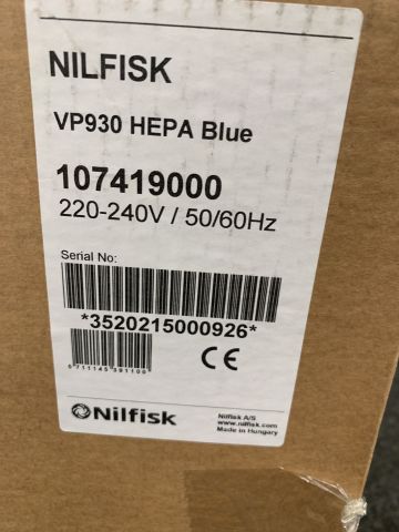 904500-4 Rough vacuum cleaner Nilfisk VP930 Hepa blue
