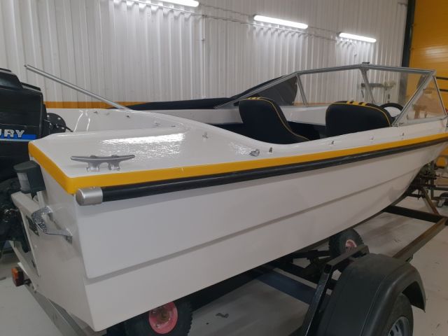 904616-4 Veteran classic Ockelbo 16 Mercury 70 hp Rebuilt 2021