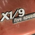904620-12 Fiat X1 / 9 Five Speed - 1980