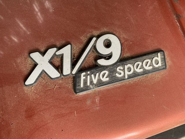 904620-12 Fiat X1 / 9 Five Speed - 1980