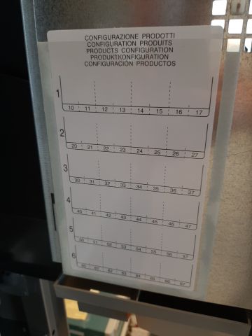 868160-8 Vending Machine - Melodia Necta Classic 6-30R / DQ