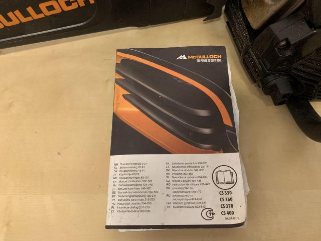824639-5 Chainsaw McCulloch CS 360