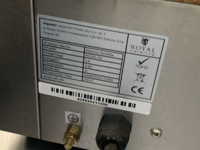 866557-3 Roasting table Royal Catering RCFG-55