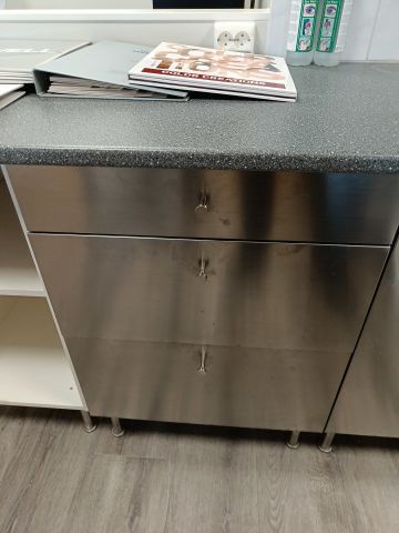 888928-12 Kitchen furniture with sink and mixer