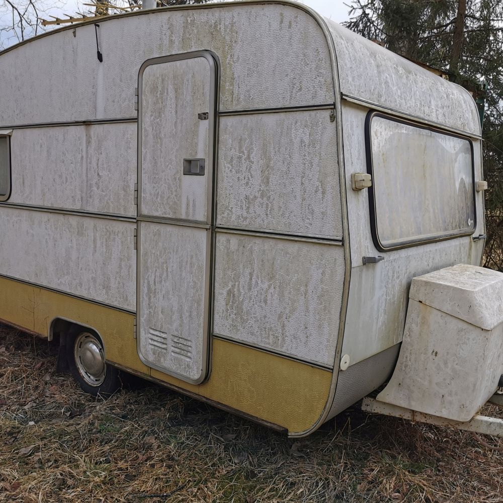 Caravan Abbey 400 C, 1976 repair object