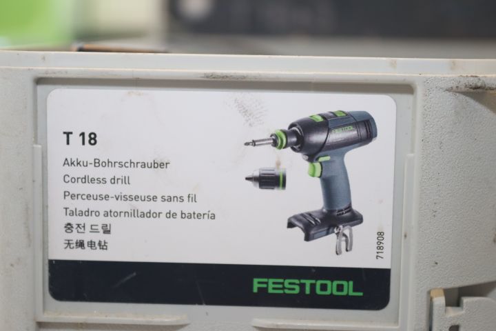 905142-2 Festool T18 18 V Drill screwdriver