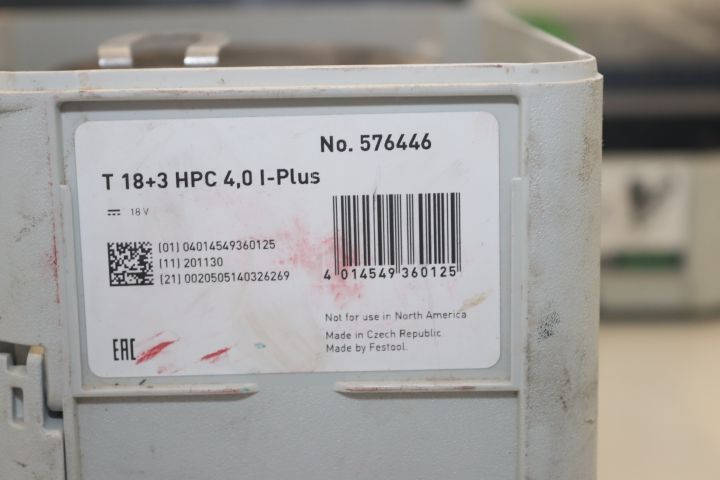 905142-3 Festool T18 18 V Drill screwdriver