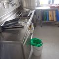 778198-2 Dishwasher Metos WD6 with stainless steel benches