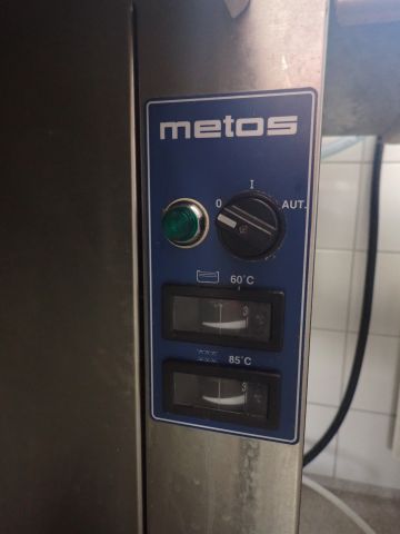 778198-8 Dishwasher Metos WD6 with stainless steel benches